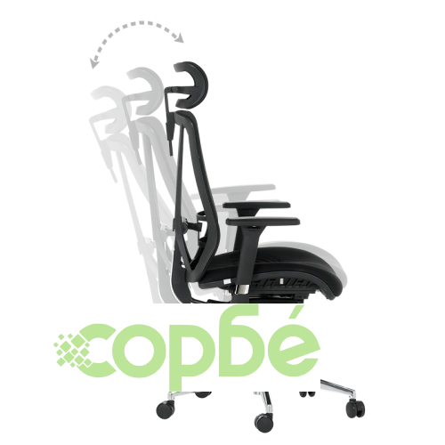 Ергономичен офис стол COTIA в черно ➤ топ цена ➤ sorbe.bg