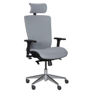 Ергономичен офис стол COTIA в сив цвят