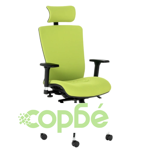 Ергономичен офис стол COTIA в зелено ➤ топ цена ➤ sorbe.bg