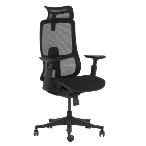 Ергономичен офис стол BETIM в черно