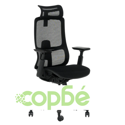 Ергономичен офис стол BETIM в черно ➤ топ цена ➤ sorbe.bg