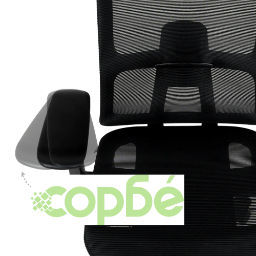 Ергономичен офис стол BETIM в черно ➤ топ цена ➤ sorbe.bg