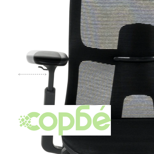 Ергономичен офис стол BETIM в черно ➤ топ цена ➤ sorbe.bg