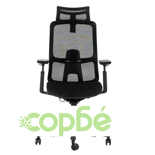 Ергономичен офис стол BETIM в черно ➤ топ цена ➤ sorbe.bg