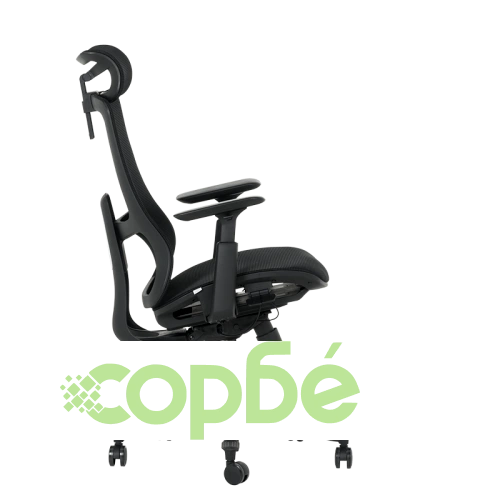 Ергономичен офис стол BETIM в черно ➤ топ цена ➤ sorbe.bg