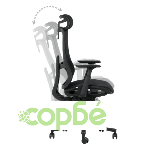 Ергономичен офис стол BETIM в черно ➤ топ цена ➤ sorbe.bg