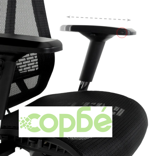 Ергономичен Офис Стол COLOMBO в Черен Дизайн ➤ топ цена ➤ sorbe.bg