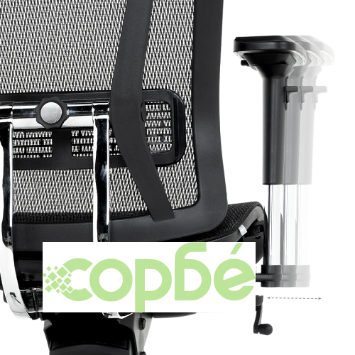 Ергономичен Офис Стол COLOMBO в Черен Дизайн ➤ топ цена ➤ sorbe.bg