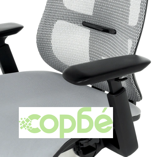 Сив ергономичен стол SALTO ➤ топ цена ➤ sorbe.bg