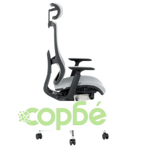 Сив ергономичен стол SALTO ➤ топ цена ➤ sorbe.bg