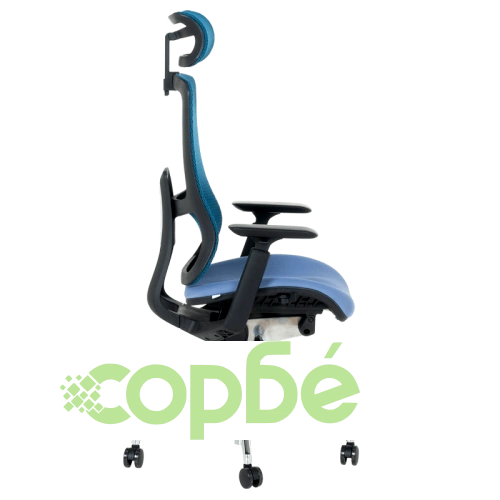 Ергономичен офис стол SALTO в синьо ➤ топ цена ➤ sorbe.bg