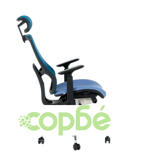 Ергономичен офис стол SALTO в синьо ➤ топ цена ➤ sorbe.bg