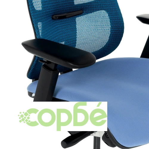 Ергономичен офис стол SALTO в синьо ➤ топ цена ➤ sorbe.bg