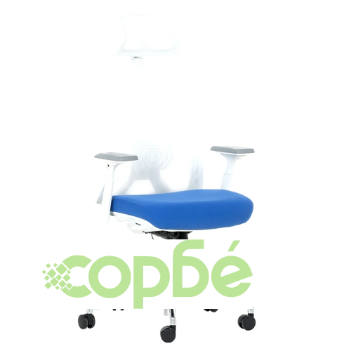 Ергономичен офис стол TATUI в синьо ➤ топ цена ➤ sorbe.bg