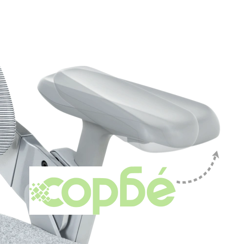 Ергономичен офис стол LYON в сив цвят ➤ топ цена ➤ sorbe.bg