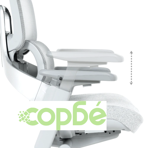 Ергономичен офис стол LYON в сив цвят ➤ топ цена ➤ sorbe.bg