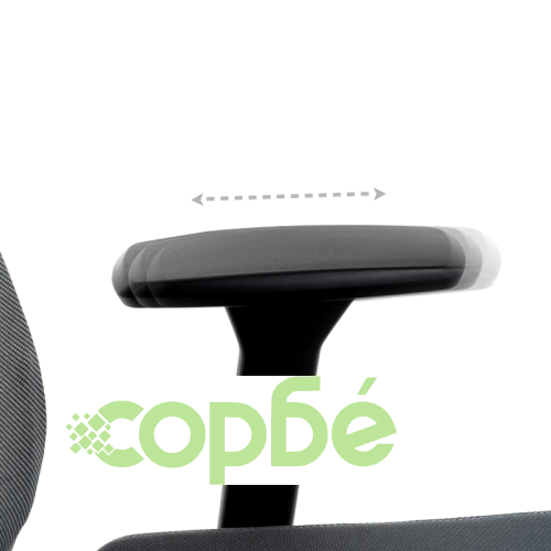 Ергономичен офис стол PAROW - сив ➤ топ цена ➤ sorbe.bg