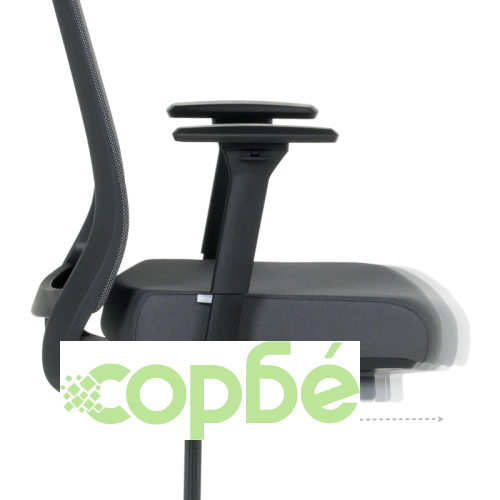 Ергономичен офис стол PAROW - сив ➤ топ цена ➤ sorbe.bg