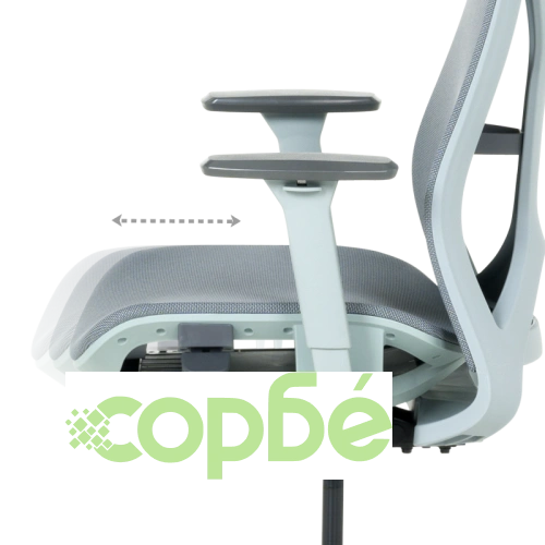 Ергономична офис стол BETHAL в син цвят ➤ топ цена ➤ sorbe.bg