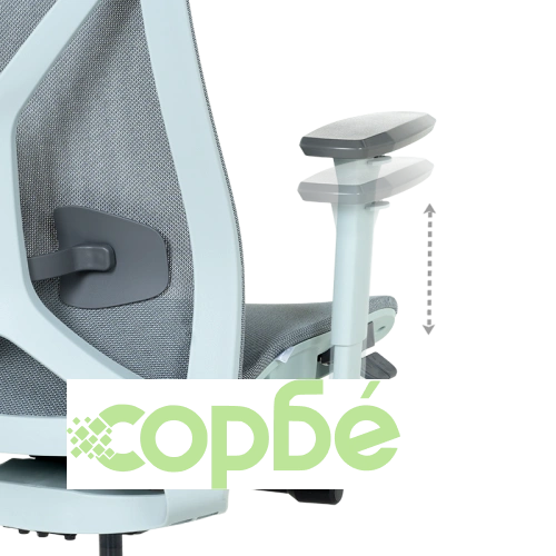 Ергономична офис стол BETHAL в син цвят ➤ топ цена ➤ sorbe.bg