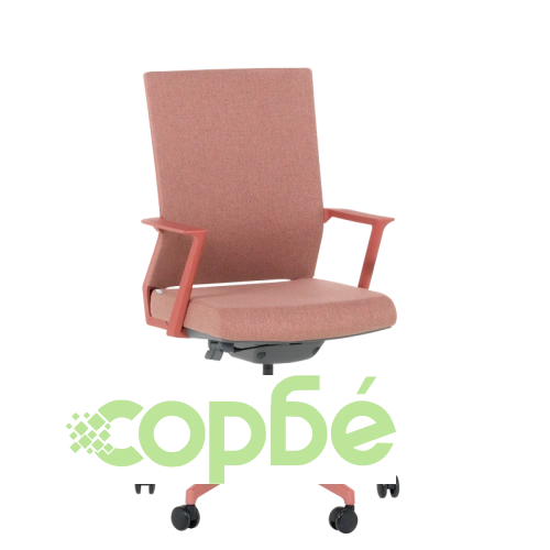 Комфортен работен стол KLAWER в червено ➤ топ цена ➤ sorbe.bg