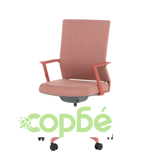 Комфортен работен стол KLAWER в червено ➤ топ цена ➤ sorbe.bg