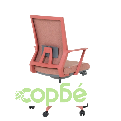 Комфортен работен стол KLAWER в червено ➤ топ цена ➤ sorbe.bg