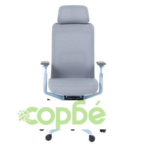 ERMELO - Ергономичен офис стол в син цвят ➤ топ цена ➤ sorbe.bg