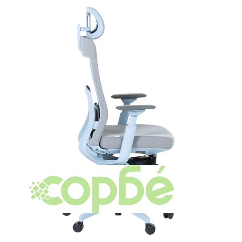 ERMELO - Ергономичен офис стол в син цвят ➤ топ цена ➤ sorbe.bg