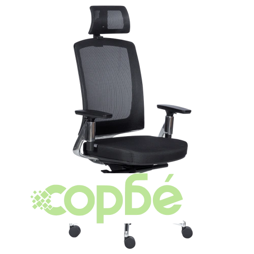 Ергономичен офис стол ALBI в черно ➤ топ цена ➤ sorbe.bg