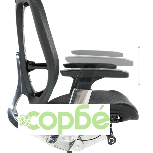 Ергономичен офис стол TRAIL в черно ➤ топ цена ➤ sorbe.bg