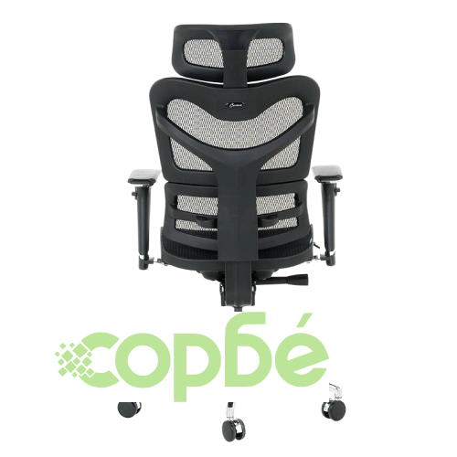 Ергономичен офис стол JASPER в черно ➤ топ цена ➤ sorbe.bg