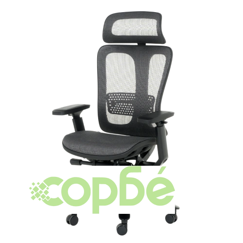 Експертен офис стол NELSON в сиво ➤ топ цена ➤ sorbe.bg