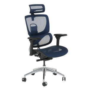 Ергономичен офис стол CALGARY в синьо