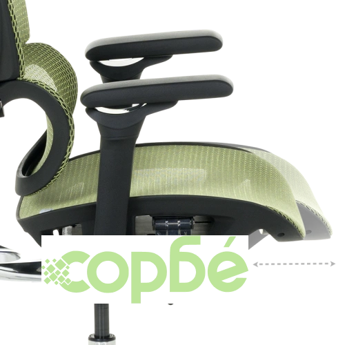 Ергономичен офис стол CALGARY в зелено ➤ топ цена ➤ sorbe.bg