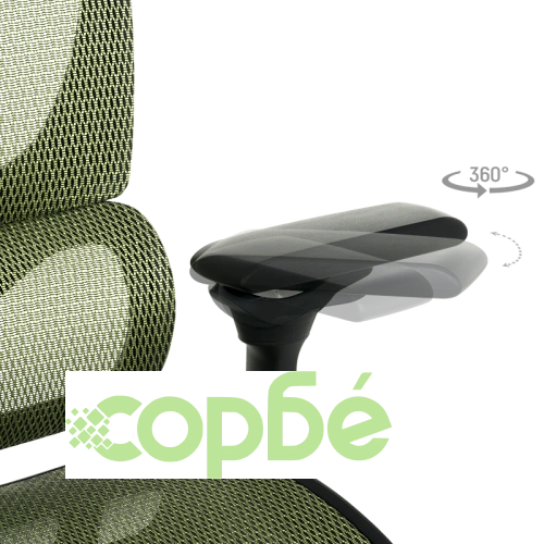 Ергономичен офис стол CALGARY в зелено ➤ топ цена ➤ sorbe.bg