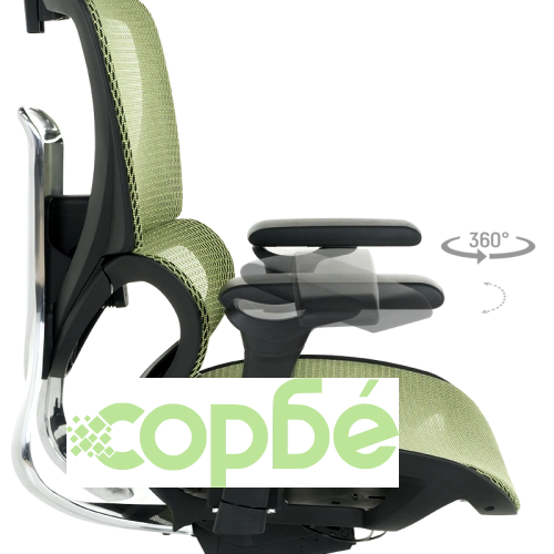 Ергономичен офис стол CALGARY в зелено ➤ топ цена ➤ sorbe.bg