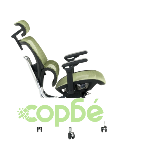 Ергономичен офис стол CALGARY в зелено ➤ топ цена ➤ sorbe.bg