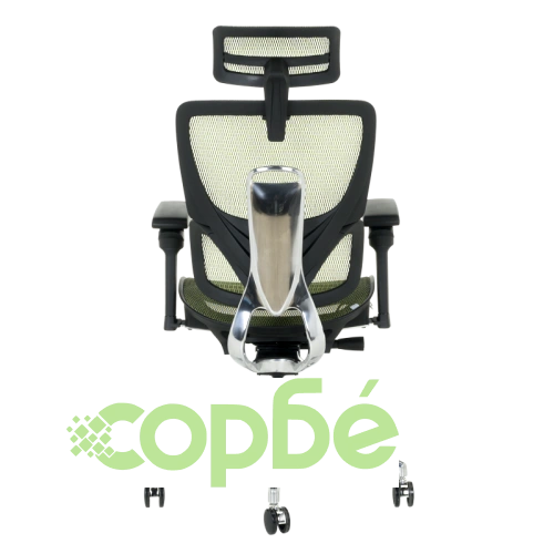 Ергономичен офис стол CALGARY в зелено ➤ топ цена ➤ sorbe.bg