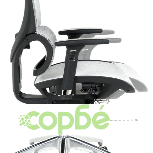 Ергономичен офис стол DELTA с модерен дизайн ➤ топ цена ➤ sorbe.bg