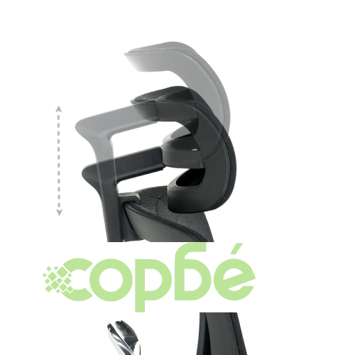 Елегантен Ергономичен Офис Стол GANDER - Черен ➤ топ цена ➤ sorbe.bg