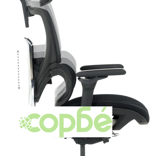 Елегантен Ергономичен Офис Стол GANDER - Черен ➤ топ цена ➤ sorbe.bg