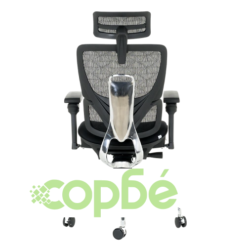 Елегантен Ергономичен Офис Стол GANDER - Черен ➤ топ цена ➤ sorbe.bg