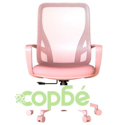 Светлорозов Работен Стол BARDA ➤ топ цена ➤ sorbe.bg