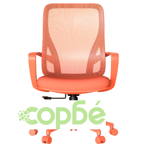 Офис стол BARDA в оранжев цвят ➤ топ цена ➤ sorbe.bg