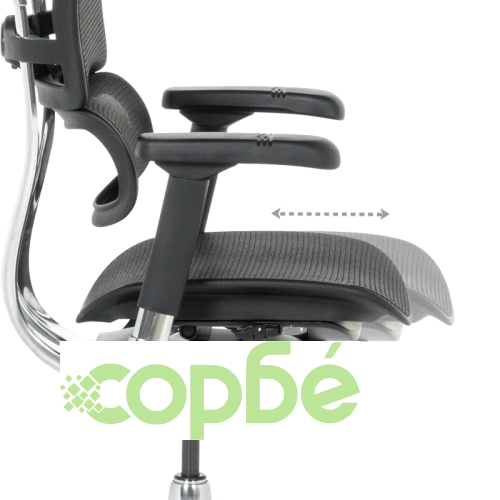 Ергономичен офис стол Ergohuman Elite 2 в черно ➤ топ цена ➤ sorbe.bg