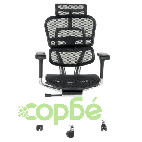 Ергономичен офис стол Ergohuman Elite 2 в черно ➤ топ цена ➤ sorbe.bg