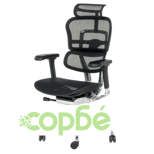 Ергономичен офис стол Ergohuman Elite 2 в черно ➤ топ цена ➤ sorbe.bg