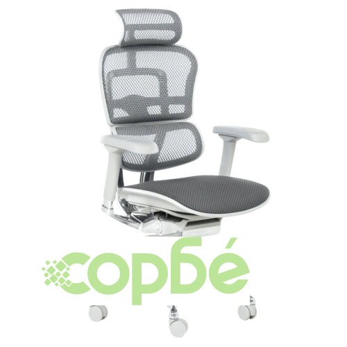 Ергономичен Офис Стол ERGOHUMAN ELITE 2 - Сива Рамка ➤ топ цена ➤ sorbe.bg