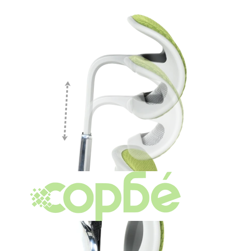 Ергономичен Стол ERGOHUMAN ELITE 2 - Зелен, Сива Рамка ➤ топ цена ➤ sorbe.bg